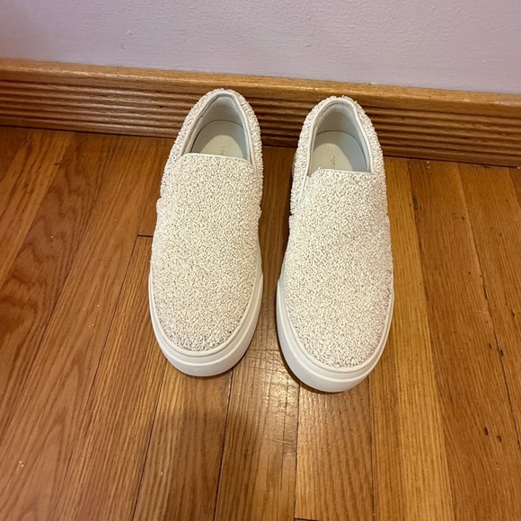TORY BURCH LADYBUG SLIP ONS CREAM SIZE 5 NEW - Picture 9 of 11